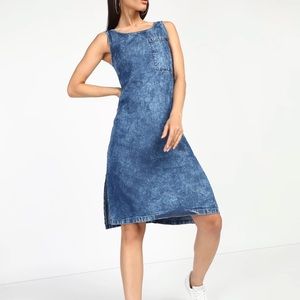 Denim dress